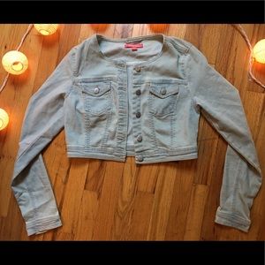 Forever 21 | cropped denim jacket ✨